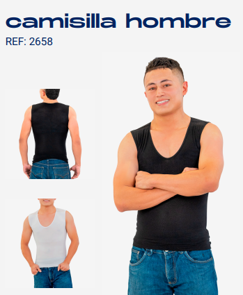 CAMISILLA DE HOMBRE 2658